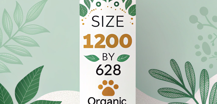 Organic & Non-Toxic Pet Grooming Products